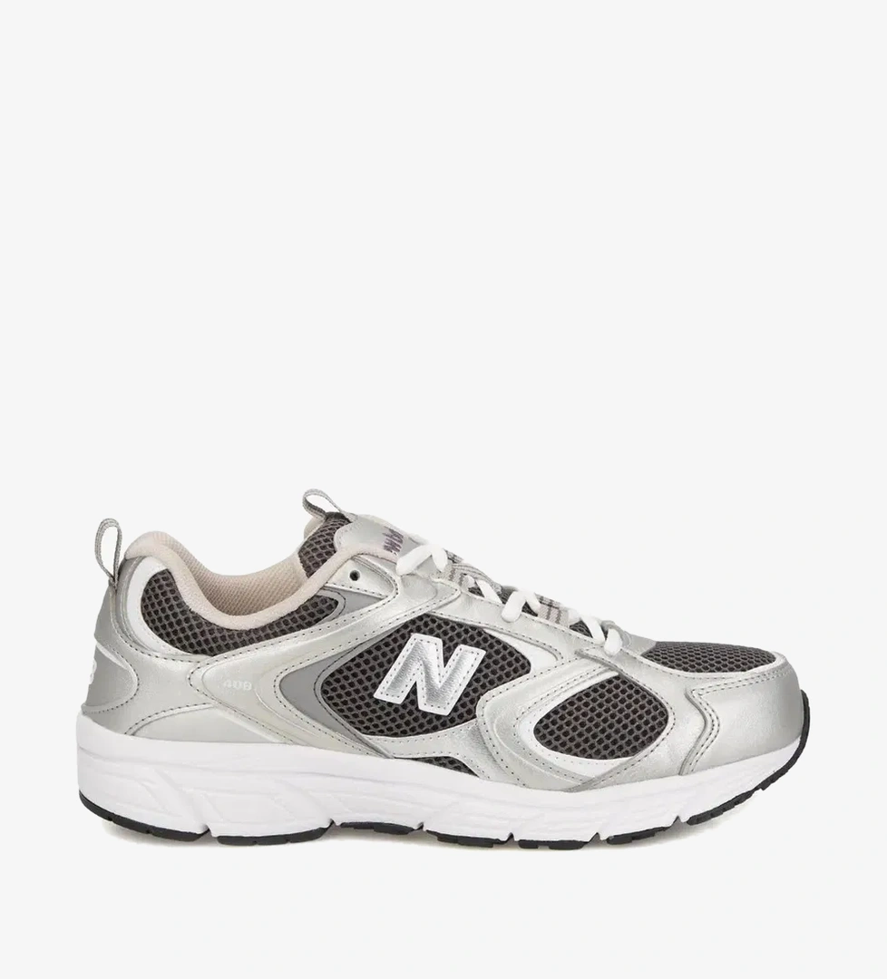 New Balance 408 Kadın Gri Spor Ayakkabı - Görsel 1