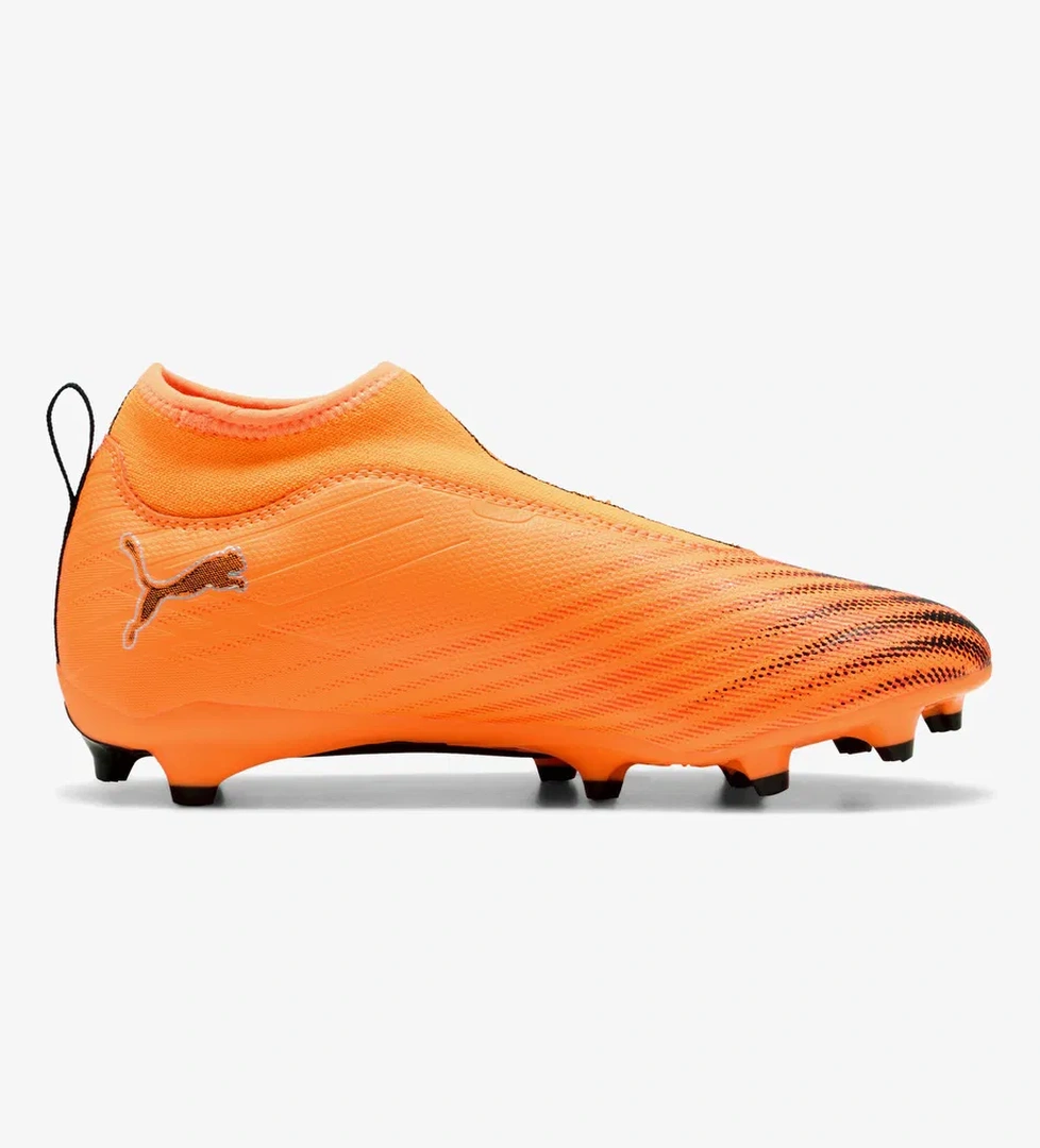 Puma Ultra 6 Match+ Ll Fg-Ag Çocuk Turuncu Çim Saha Kramponu - Görsel 1