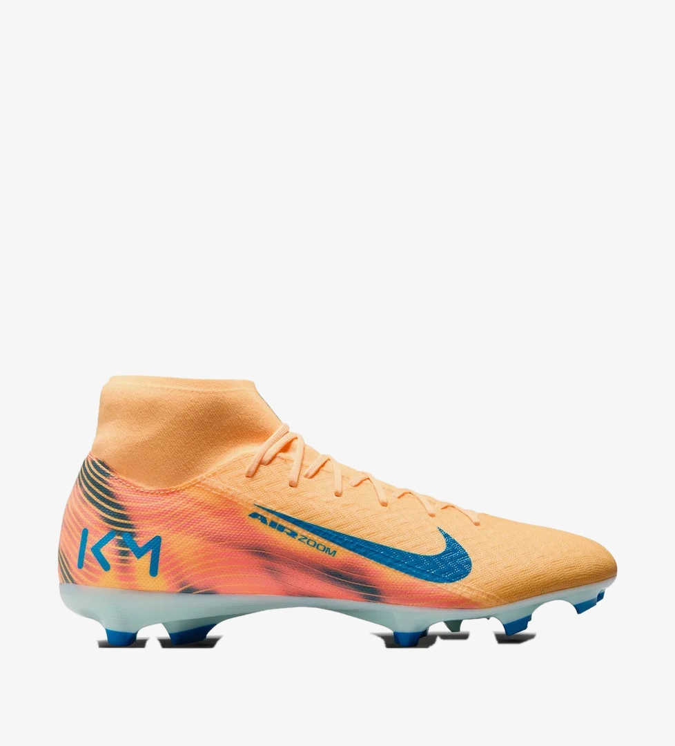 Nike Zoom Superfly 10 Acad Km Fg/Mg Erkek Turuncu Çim Saha Kramponu