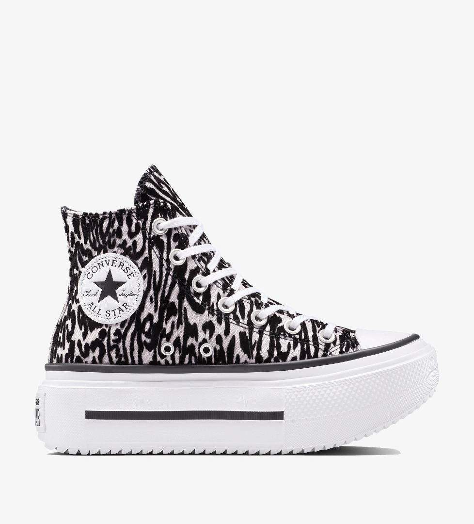 Converse Chuck Taylor All Star Lift Double Stack Unisex Siyah Sneaker
