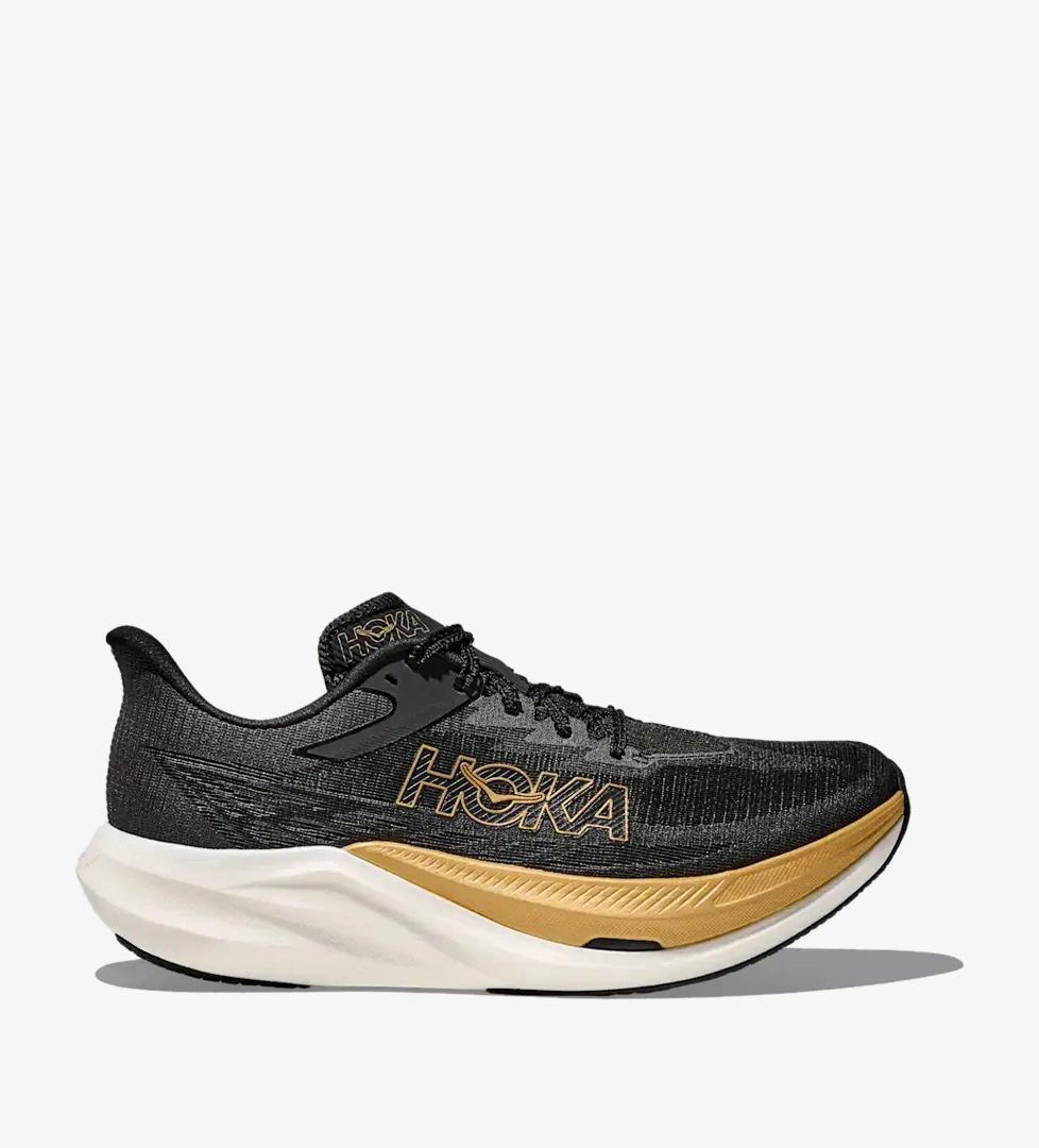 Hoka Hoka Rocket X 3 Unisex Siyah Koşu Ayakkabısı model görseli