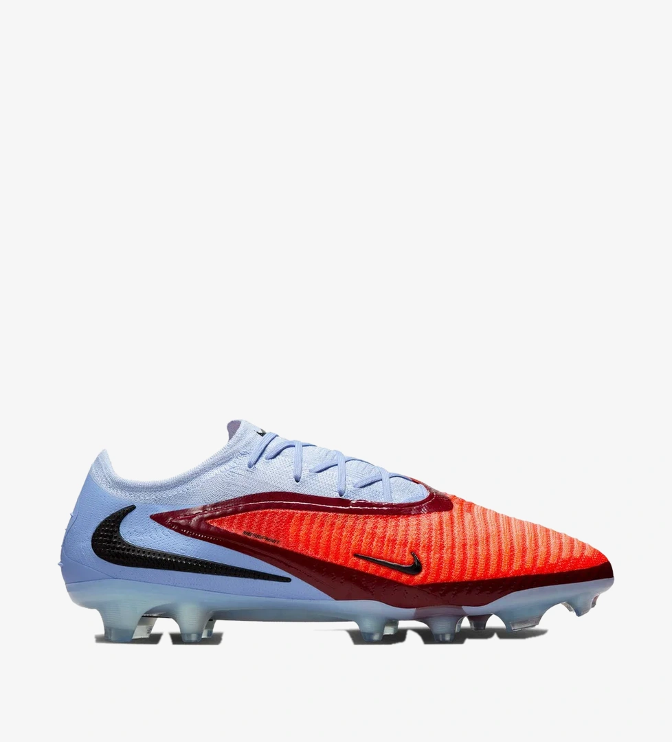 Nike Phantom 6 Low Elite Erkek Mavi Çim Saha Kramponu