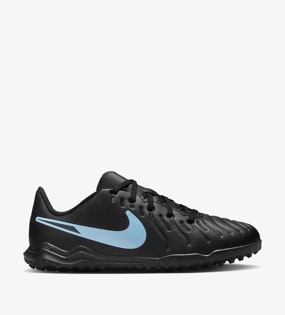 Nike Jr. Tiempo Legend 10 Club Çocuk Siyah Halı Saha Kramponu