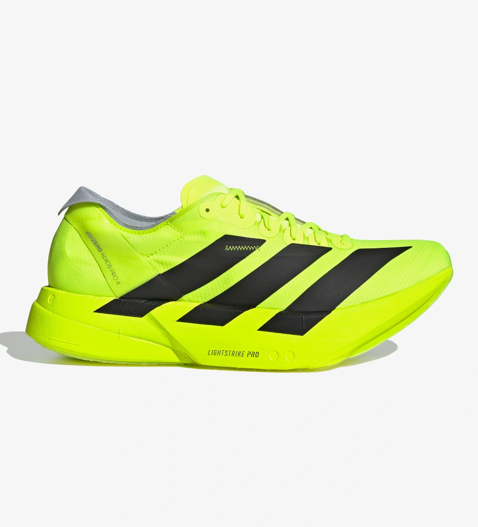 Adidas adidas Adizero Adios Pro 4 Erkek Yeşil Koşu Ayakkabısı model görseli