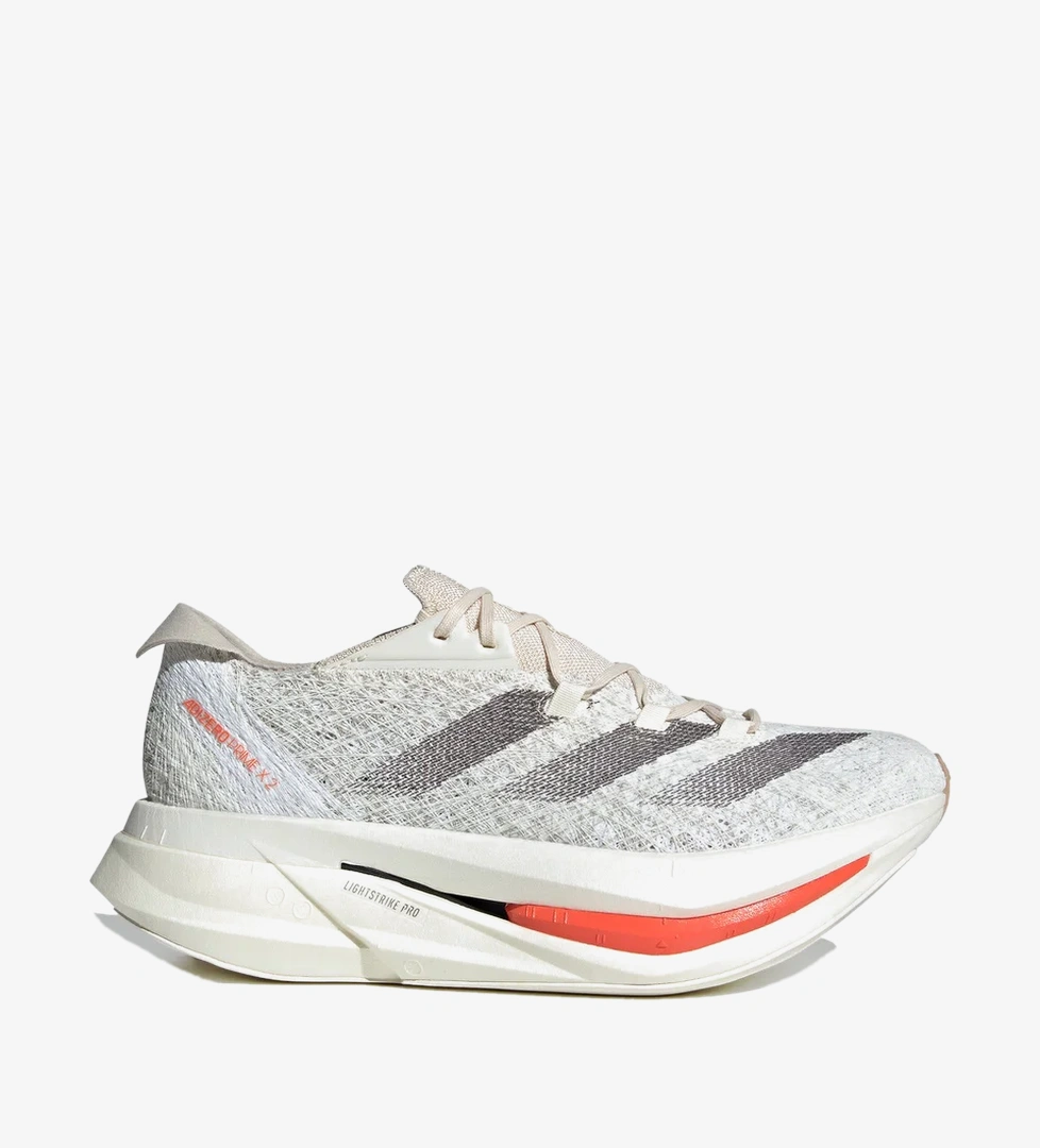 adidas Adizero Prime X 2.0 Strung Unisex Beyaz Koşu Ayakkabısı