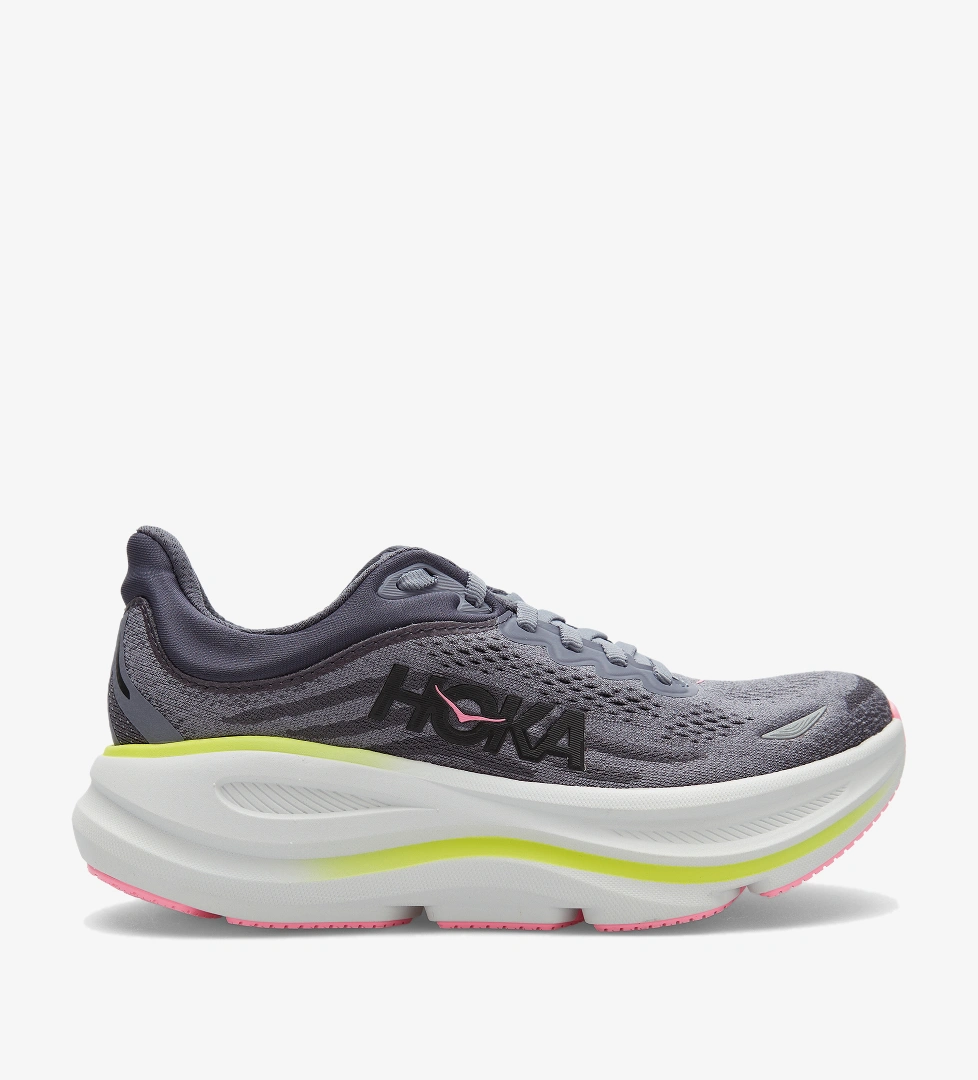 Hoka Bondi 9 Kadın Gri Koşu Ayakkabısı