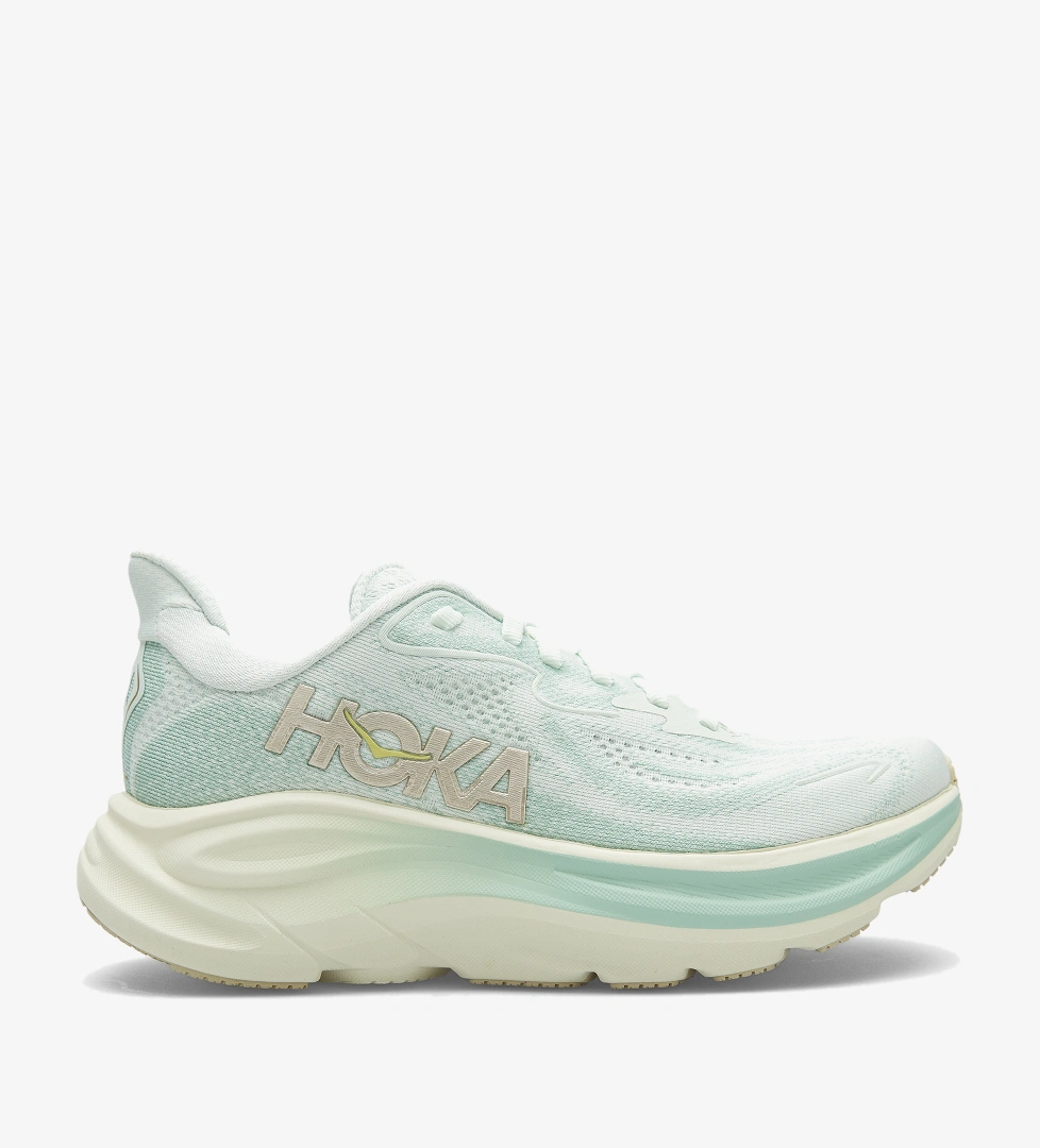 Hoka Clifton 10 Kadın Yeşil Koşu Ayakkabısı - Görsel 1