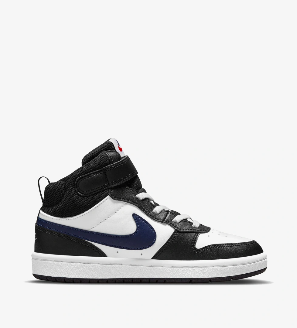 Nike Nike Court Borough Mid 2 Çocuk Beyaz Spor Ayakkabı model görseli