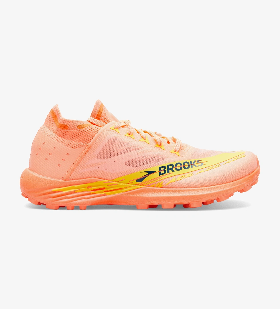 Brooks Catamount Agil Unisex Turuncu Koşu Ayakkabısı - Görsel 1
