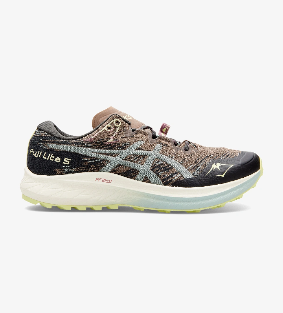Asics Asics Fuji Lite 5 Erkek Gri Koşu Ayakkabısı model görseli