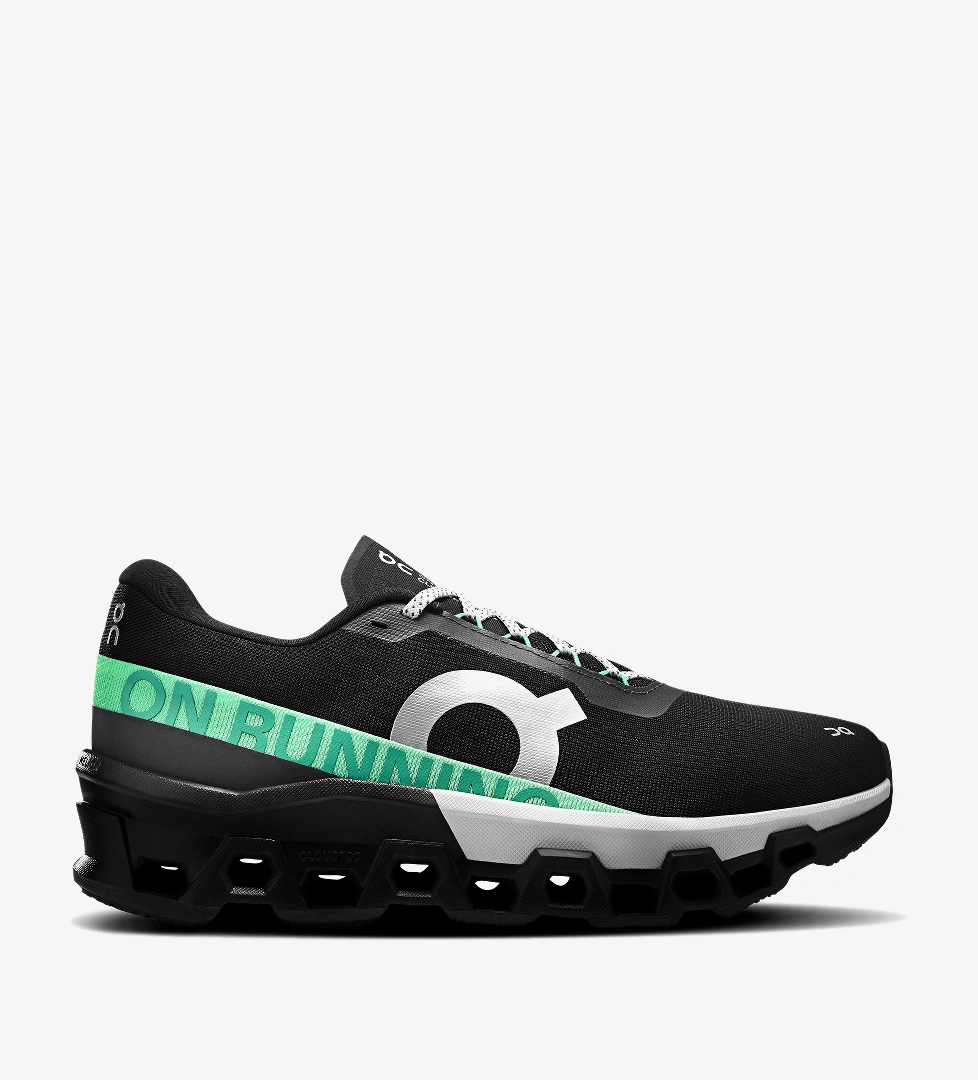 On Running On Cloudmonster 2 Erkek Siyah Koşu Ayakkabısı model görseli