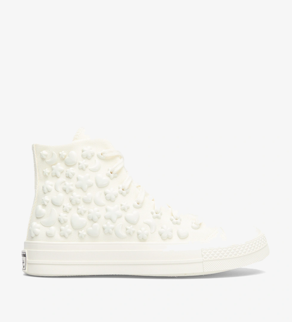 Converse Converse Chuck 70 3D Charms Unisex Krem Sneaker Intersport'ta! Krem - 1. görsel