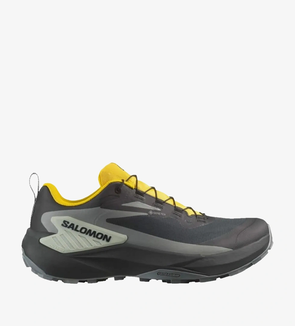 Salomon Genesis Gore-Tex Erkek Siyah Koşu Ayakkabısı - Görsel 1
