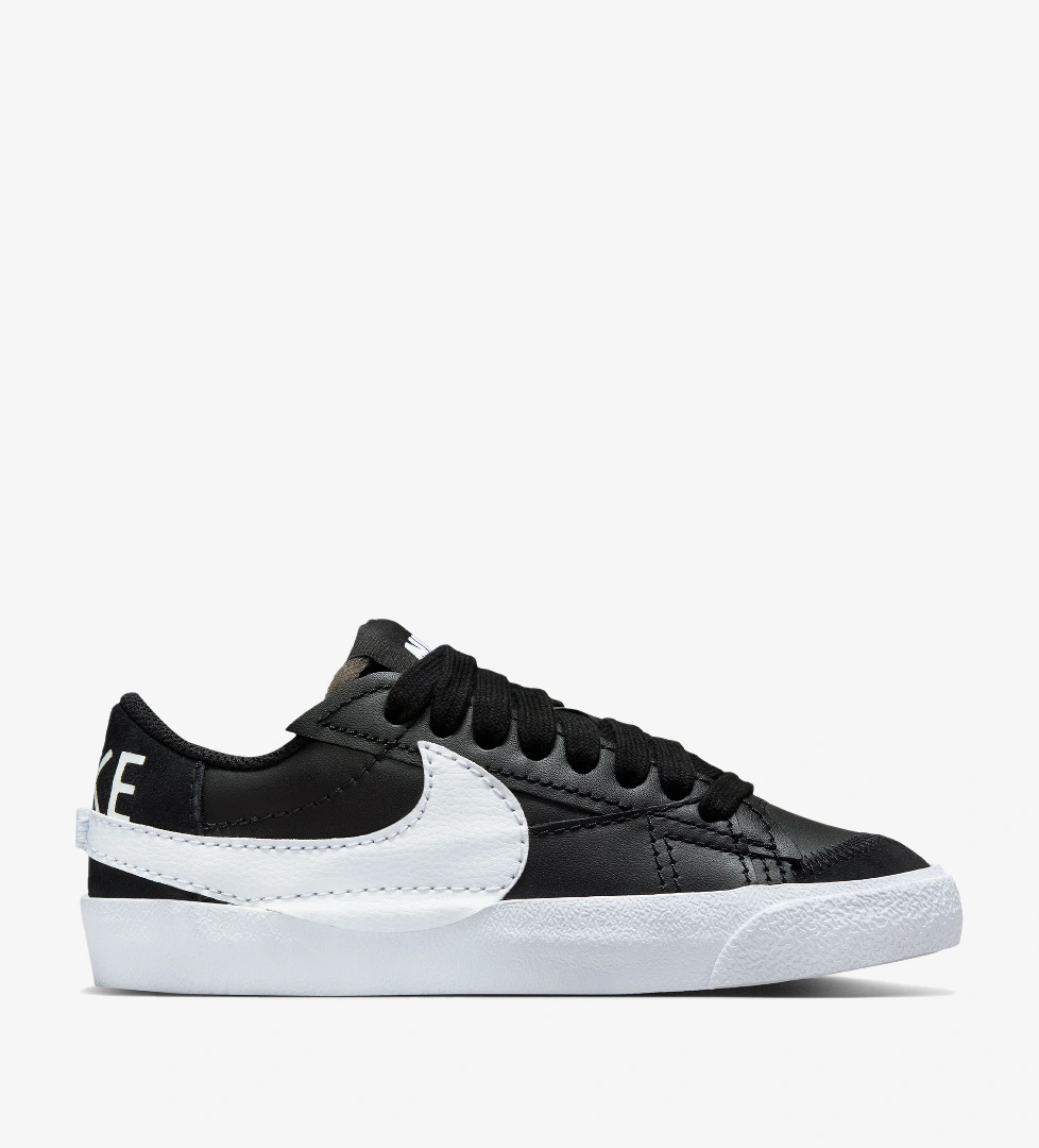 Nike Blazer Low 77 Jumbo Kadın Siyah Sneaker - Görsel 1