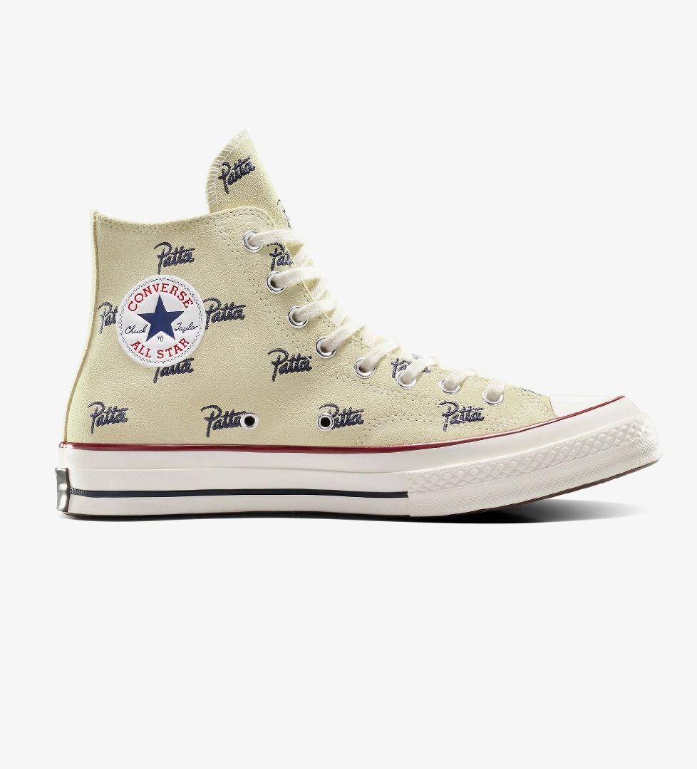 Converse Converse x Patta Chuck 70 Unisex Bej Süet Sneaker Intersport'ta! Bej - 1. görsel