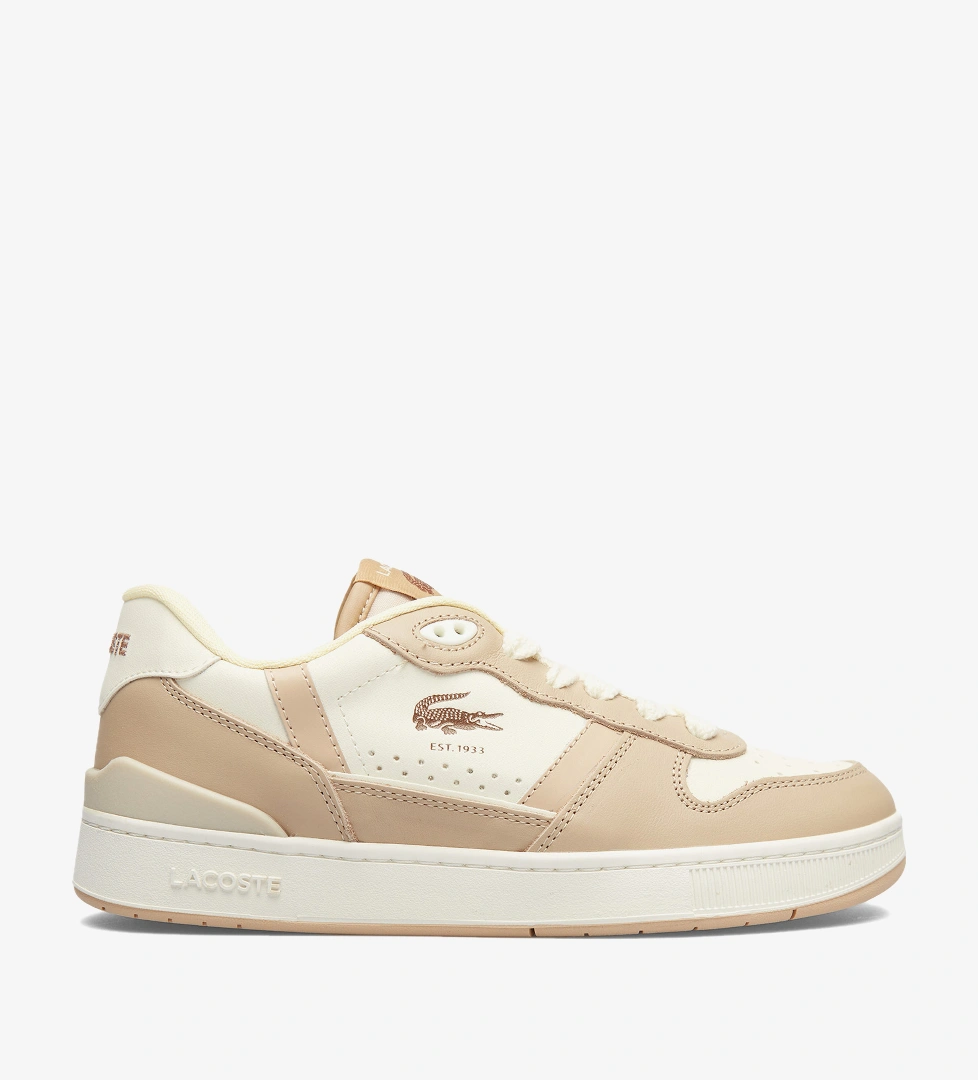 Lacoste Lacoste T-Clip Kadın Bej Sneaker | Intersport Bej - 1. görsel
