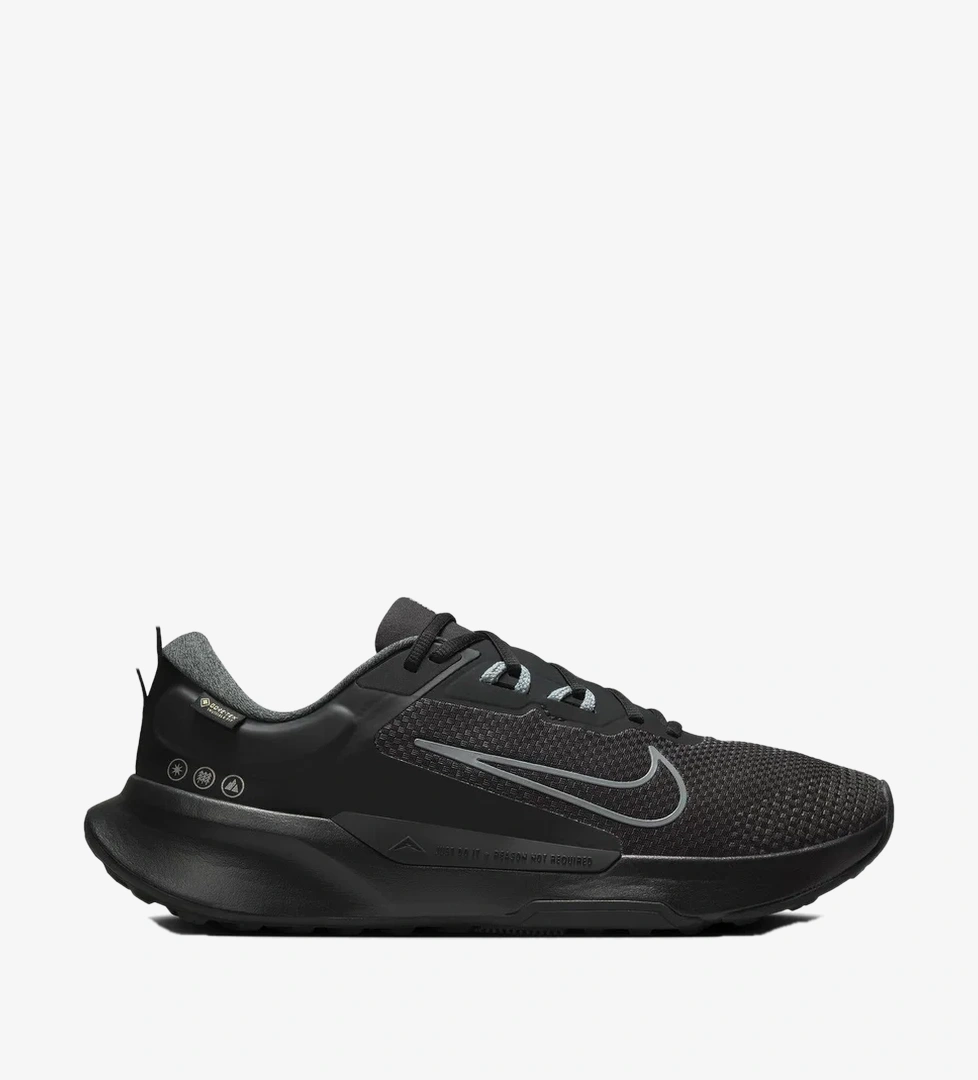 Nike Juniper Trail 2 Gore-Tex Erkek Siyah Koşu Ayakkabısı