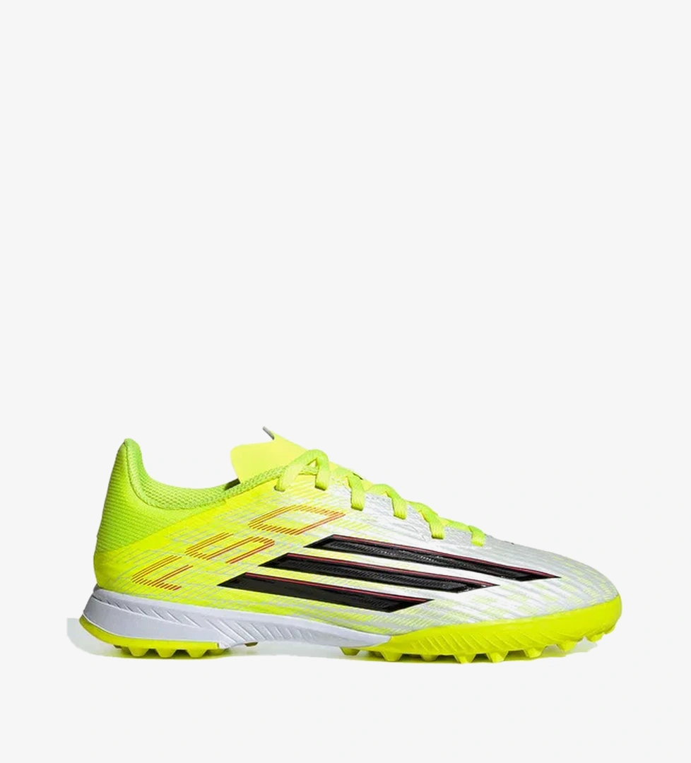 adidas F50 League Turf Çocuk Sarı Çim Saha Kramponu
