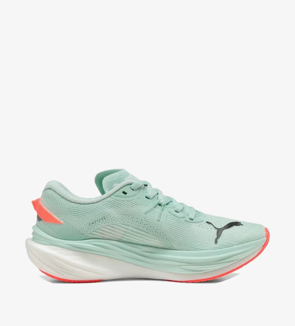 Puma Deviate Nitro 3  Kadın Mavi Koşu Ayakkabısı