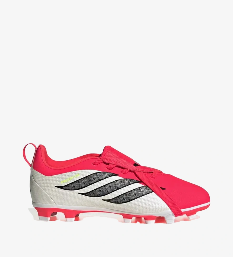 adidas Predator Club Katlanır Dilli Elastik Bağcıklı Çocuk Kırmızı Halı Saha Kramponu