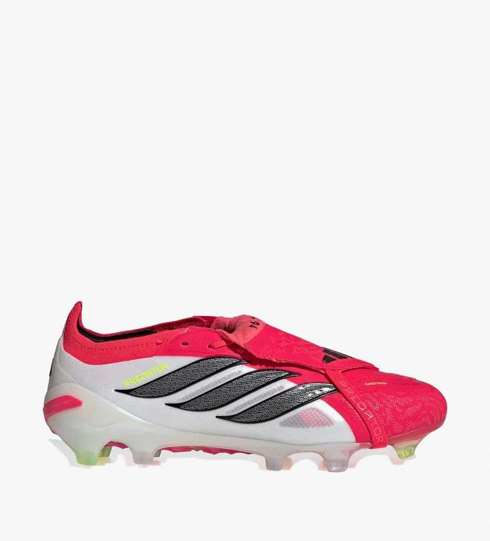 adidas Predator Elite FoldOver Tongue Erkek Kırmızı Çim Saha Kramponu
