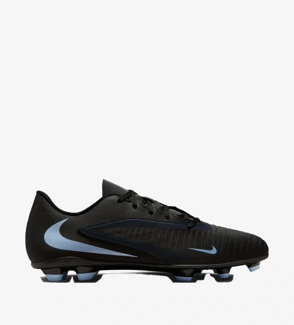 Nike Phantom 6 Low Club Erkek Siyah Çim Saha Kramponu