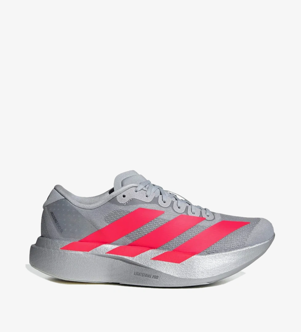 adidas Adizero Evo Sl Kadın Gri Koşu Ayakkabısı