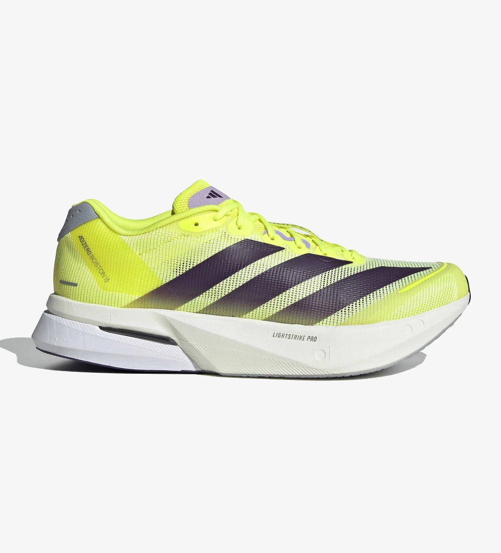 Adidas Sarı Adidas Adizero Boston 13 Koşu Ayakkabısı