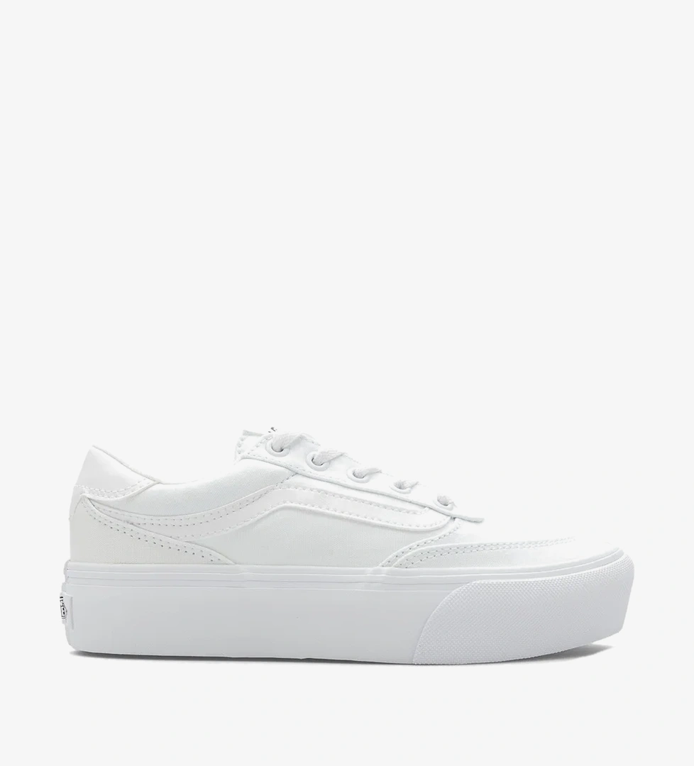 Vans Brooklyn LS Platform Kadın Beyaz Sneaker