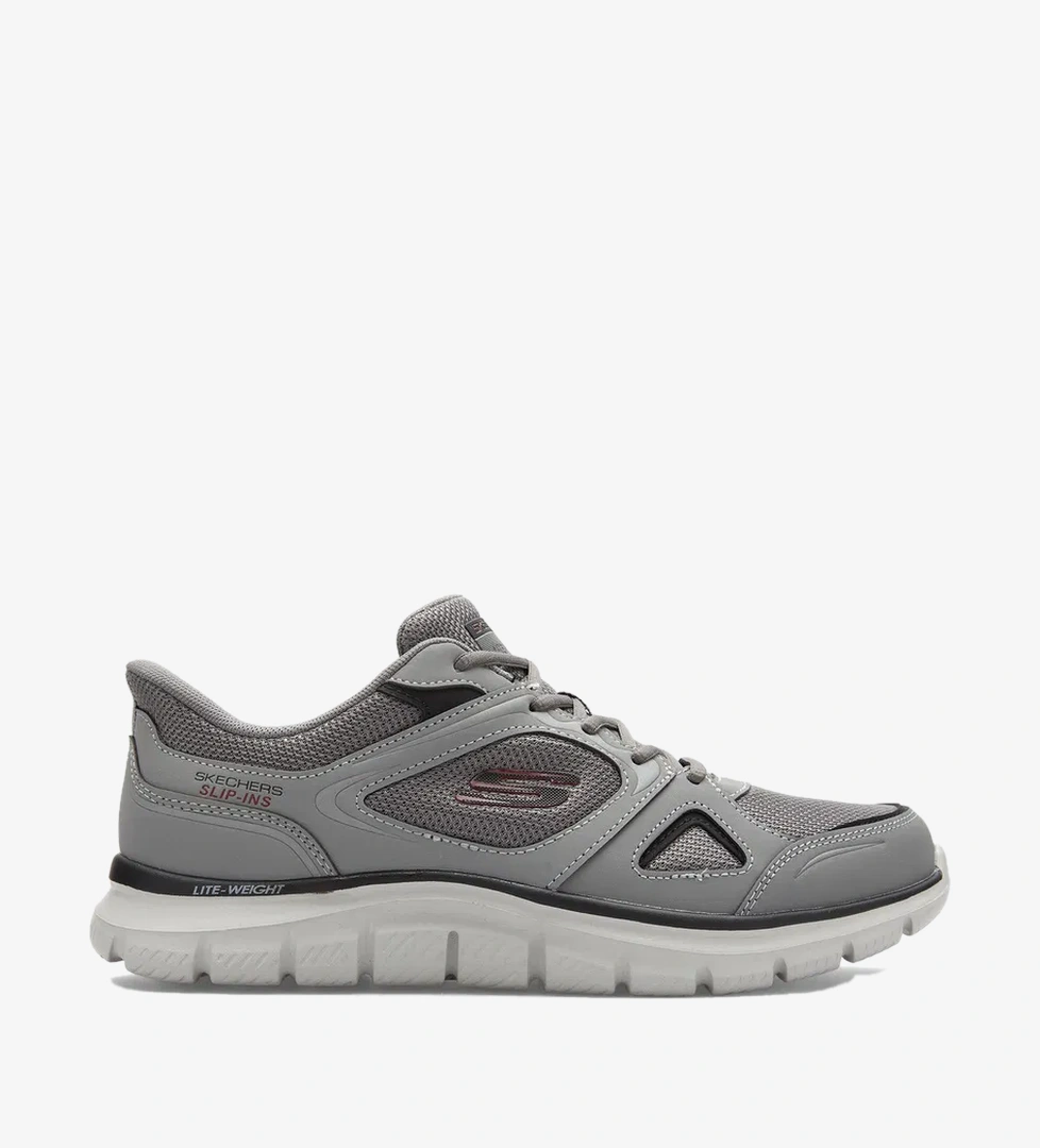 Skechers Track Erkek Gri Spor Ayakkabı