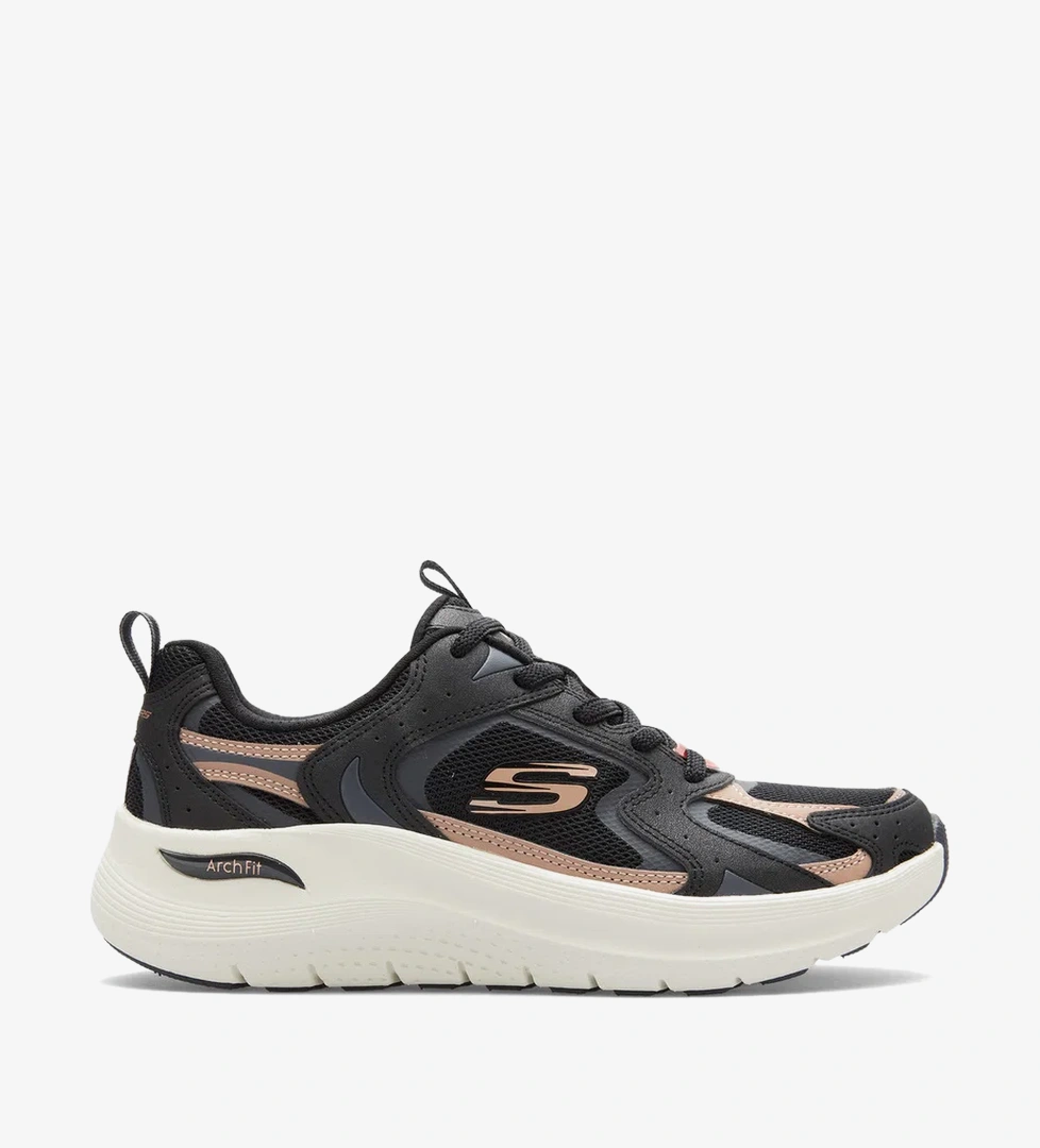 Skechers Arch Fit 2.0 Kadın Siyah Spor Ayakkabı