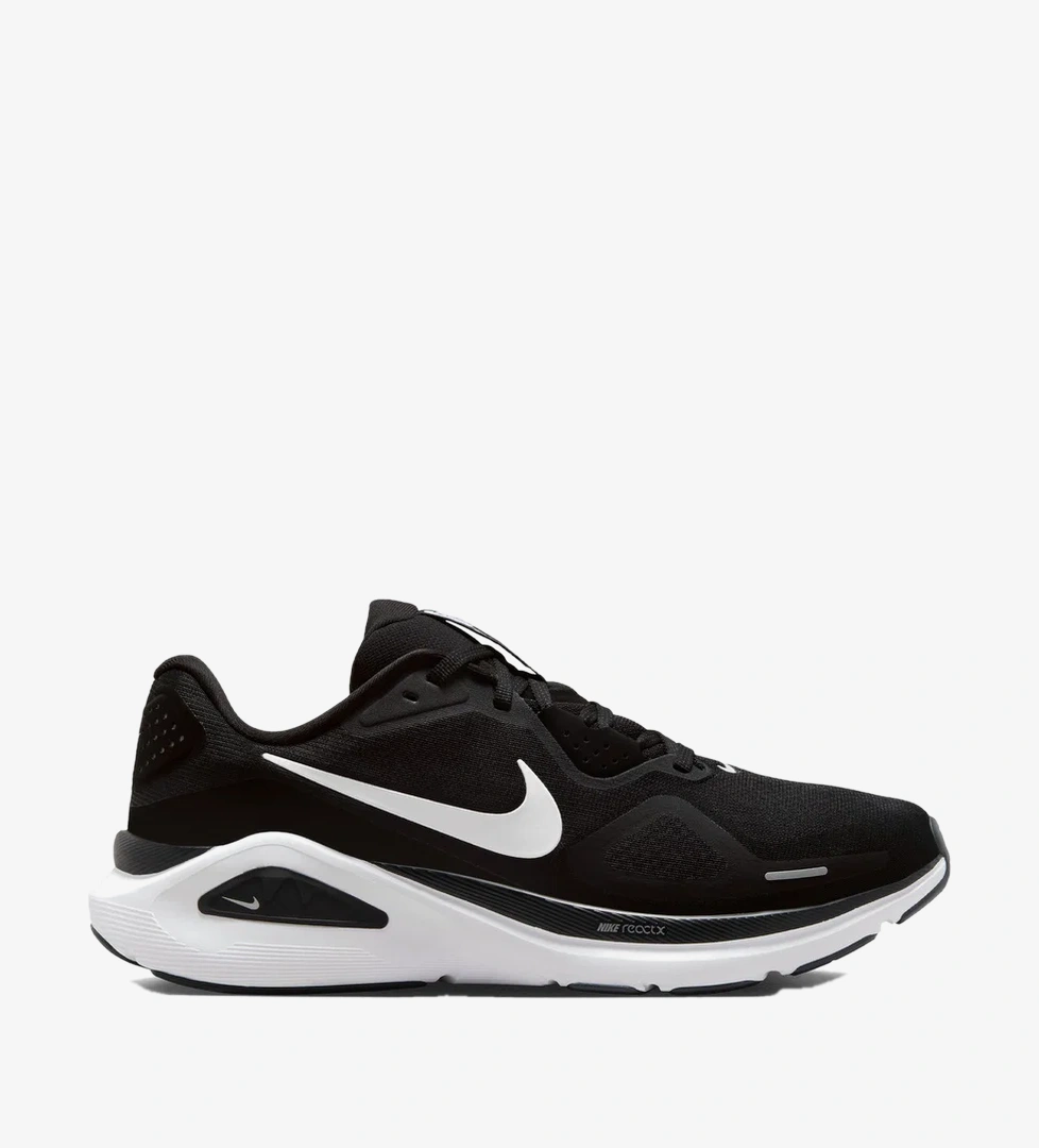Nike Structure 26 Erkek Siyah Koşu Ayakkabısı