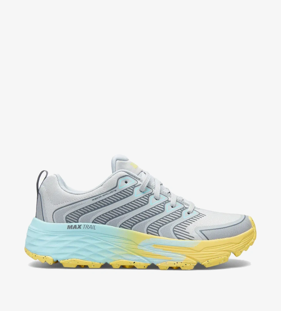Skechers Max Cushioning Elite Trail Kadın Gri Outdoor Ayakkabı