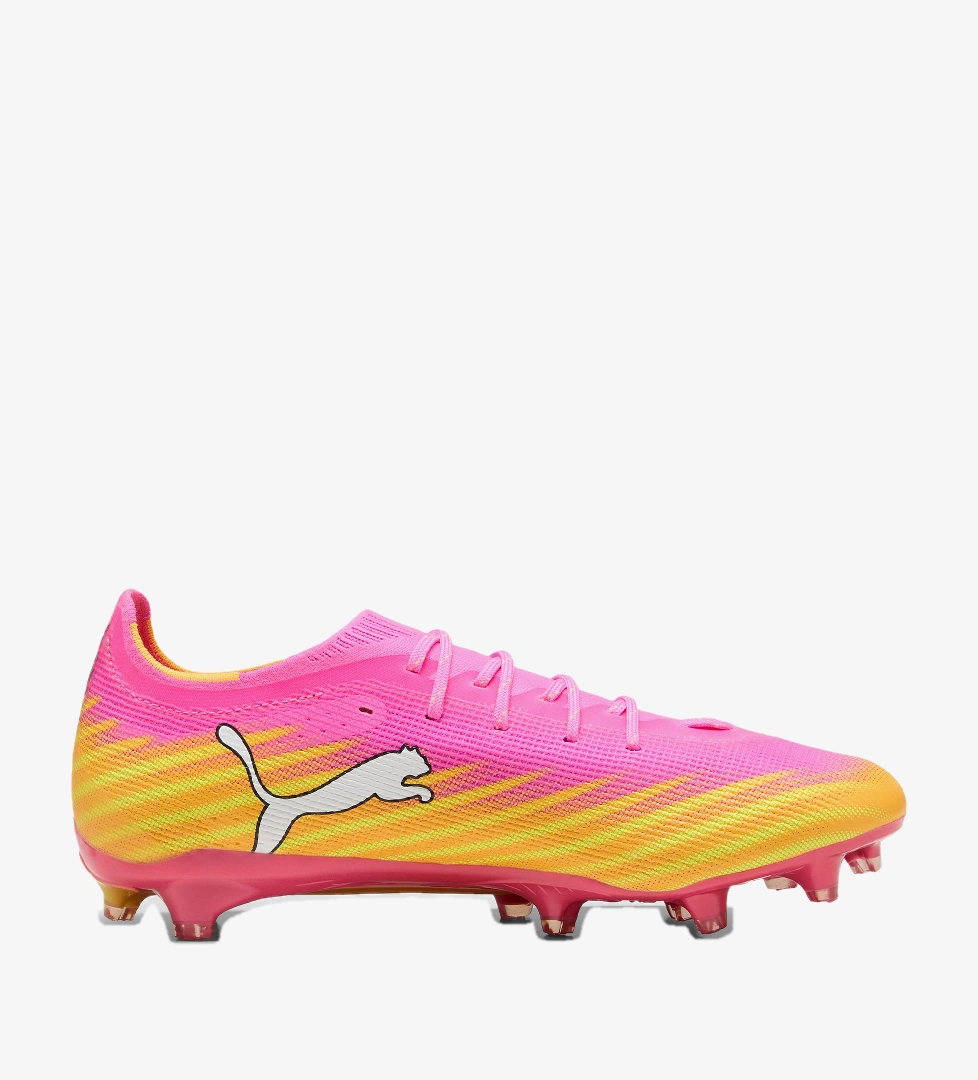 Puma Ultra 6 Pro Fg/Ag Erkek Pembe Çim Saha Kramponu