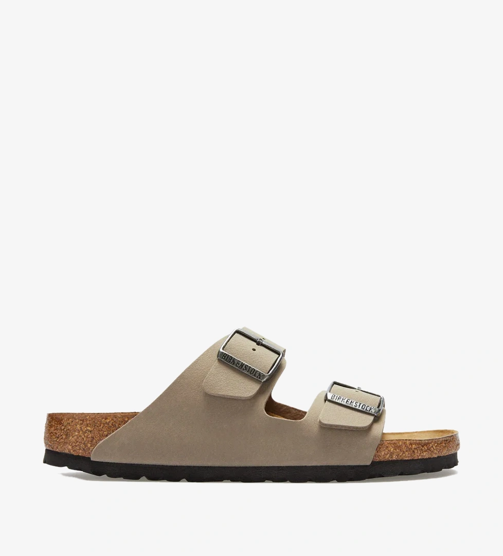 Birkenstock Arizona Bf Cift Bantli Unisex Gri Terlik