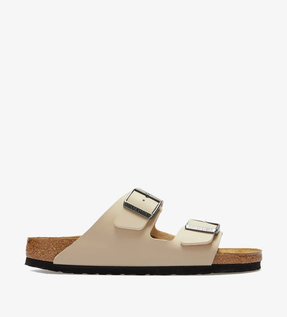 Birkenstock Arizona Bf Cift Bantli Unisex Bej Terlik