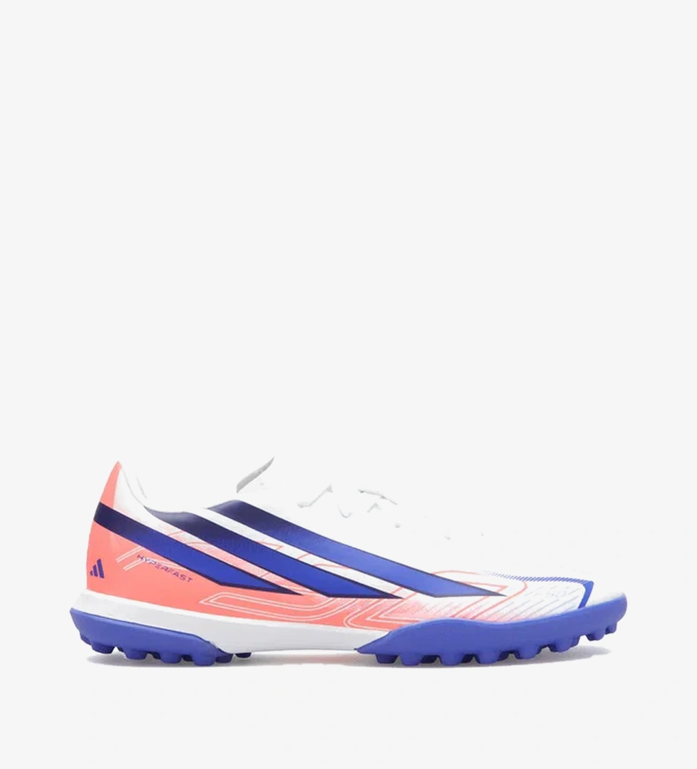 adidas F50 Hyperfast Club Turf Çocuk Beyaz Krampon