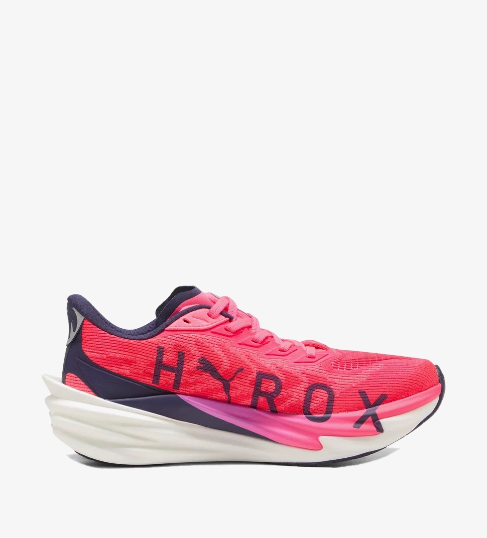 Puma Deviate Nitro 4 x Hyrox Kadın Pembe Koşu Ayakkabısı