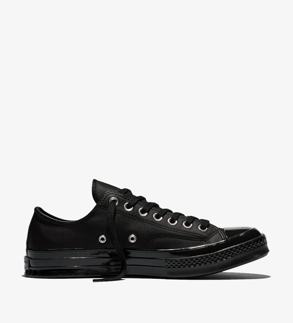 Converse Chuck 70 Deri Unisex Siyah Sneaker
