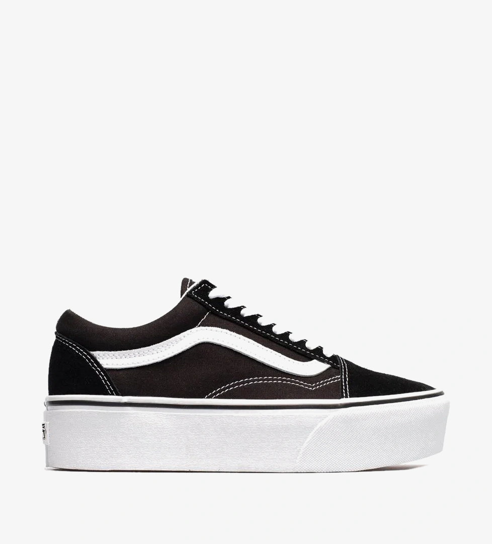 Vans Vans Si̇yah Old Skool Stackform Unisex Siyah Sneaker Intersport'ta! Si̇yah - 1. görsel