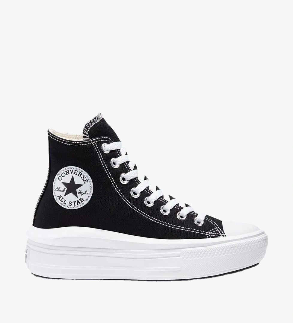 Converse Chuck Taylor All Star Move Platform Hi Unisex Siyah Sneaker