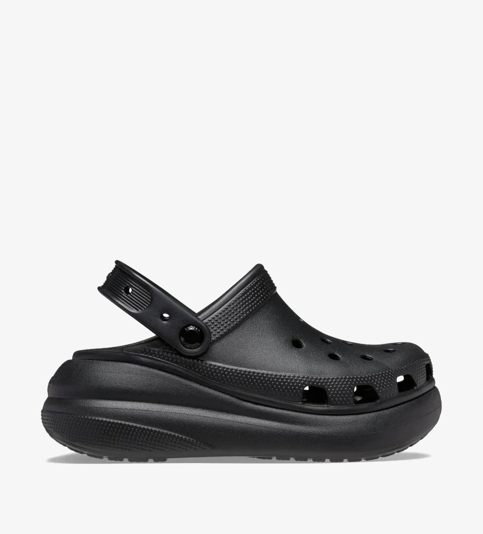 Crocs Classic Crush Kadın Siyah Terlik