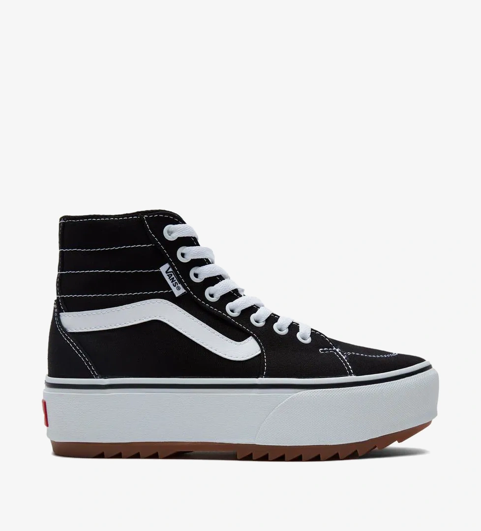 Vans Filmore Hi Tapered Platform St Kadın Siyah Sneaker