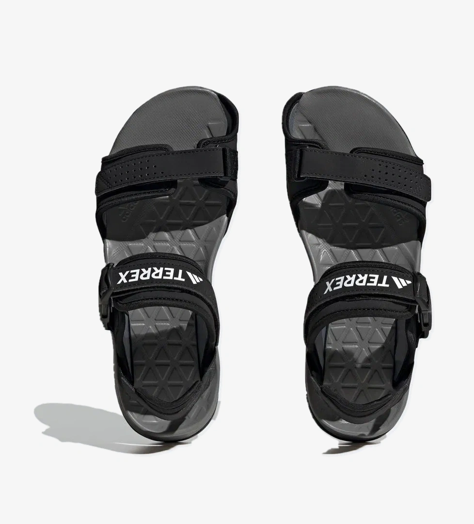 adidas Erkek Siyah Outdoor Sandalet - Görsel 1