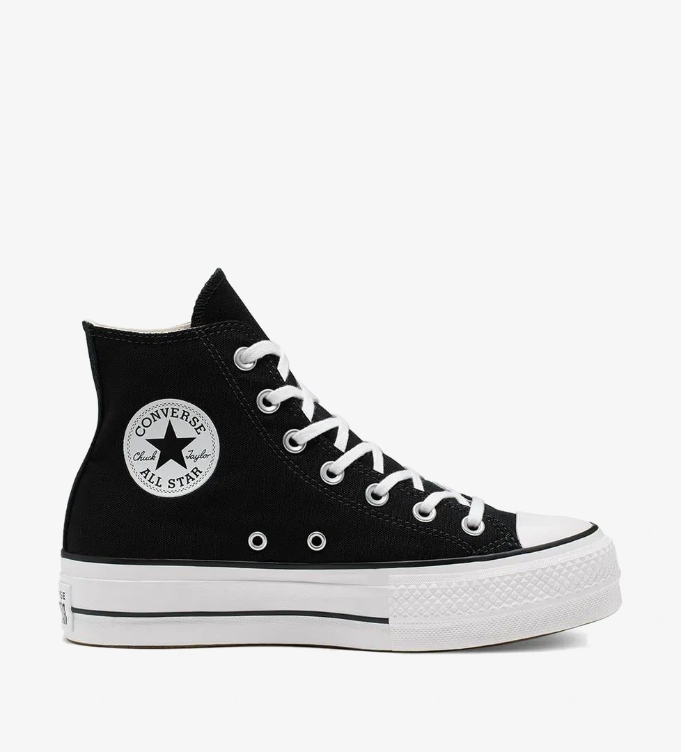 Converse Chuck Taylor All Star Lift Hi Platform Unisex Siyah Sneaker