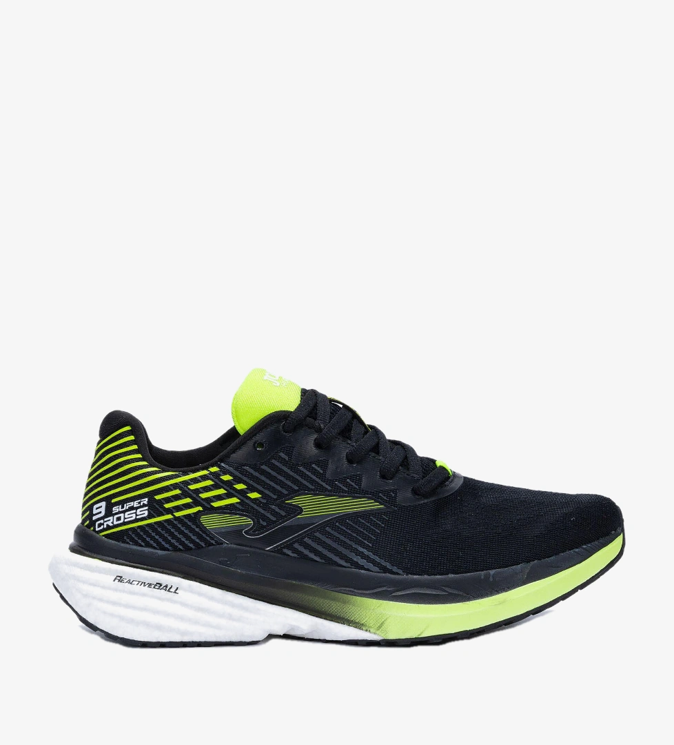 Joma Erkek Koşu - Yürüyüş Ayakkabısı Super Cross Men 2531 Rcros2531 SUPER CROSS MEN 2531 NEGRO AMARILLO