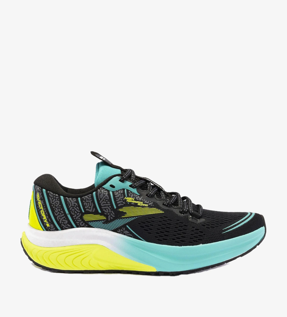 Joma Erkek Koşu - Yürüyüş Ayakkabısı Victory 2401 Rvıctw2401 VICTORY 2401 BLACK TURQUOISE YELLOW
