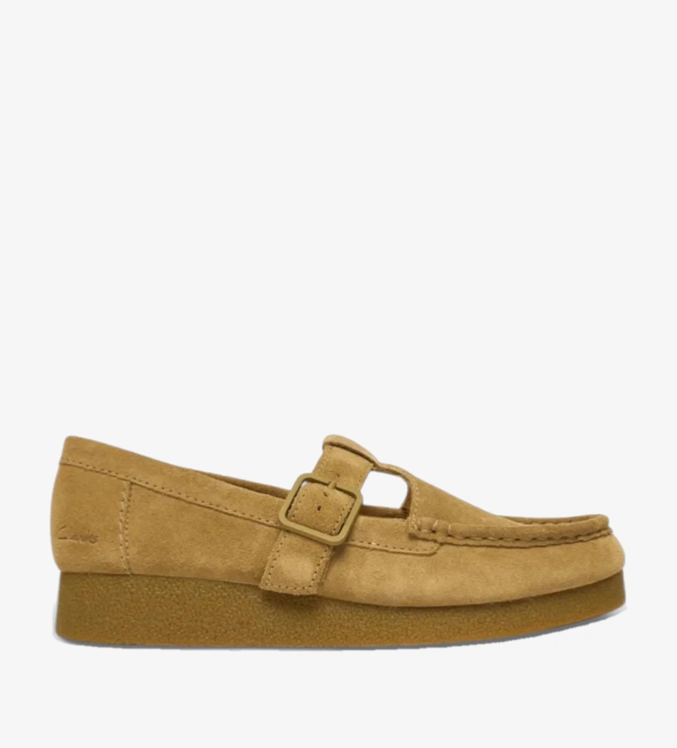 Clarks Bej Clarks Wallabeeevobar