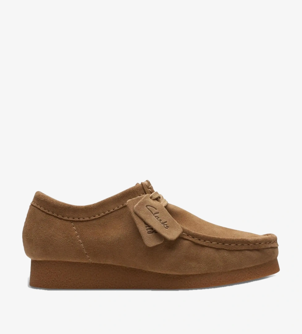 Clarks Bej Clarks Wallabeeevo
