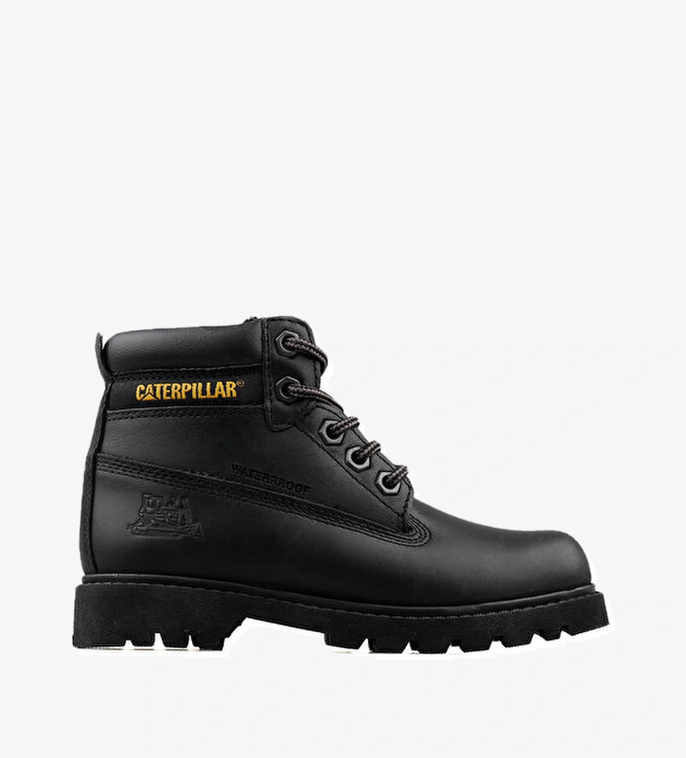 Cat Ayakkabı Bot COLORADO ZIP BLACK DERI - Görsel 1